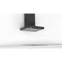 Bosch Serie 2 DWB66BC60 cooker hood Wall-mounted Black 621 m³/h