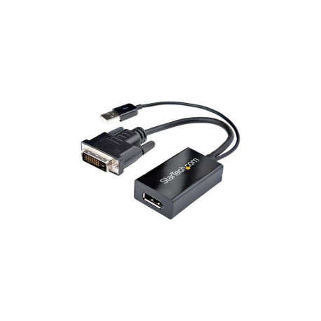 StarTech.com DVI to DisplayPort Adapter - USB Power - 1920 x 1200 - DVI to DisplayPort Converter - V