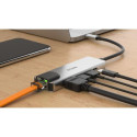D-Link DUB-M520 laptop dock/port replicator Wired Thunderbolt 3 Aluminium