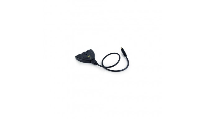 Gembird DSW-HDMI-35 interface hub Black