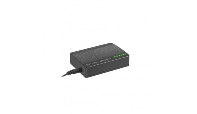 Lanberg DSP1-0105 network switch Unmanaged Fast Ethernet (10/100) Black