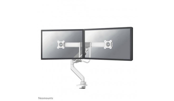 Neomounts DS75-450WH2 Monitor arm 17-32&quot; - gas spring - Topfix - 180°-stop