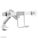 Neomounts DS75-450WH2 Monitor arm 17-32&quot; - gas spring - Topfix - 180°-stop