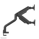 Neomounts DS70S-950BL2 Monitor arm 17-35&quot; - gas spring - Topfix - 180°-stop