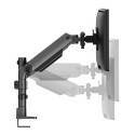 Neomounts DS65S-950BL2 Monitor arm 24-34&quot; - gas spring - Topfix - multi-adjustable - 180°-s