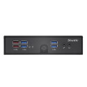 Shuttle XPC slim Barebone DS50U, Intel Celeron 7305, 2x LAN (1x 2.5Gbit ,1x 1Gbit), 1xCOM,1xHDMI,1xD