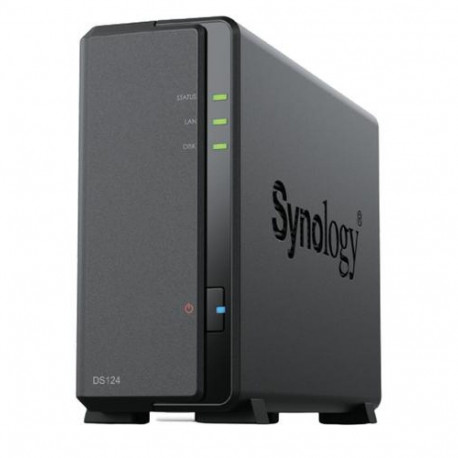 Synology DiskStation DS124 NAS/storage server Desktop Realtek RTD1619B 1 GB DDR4 0 TB DiskStation Ma