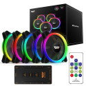 darkFlash DR12 PRO computer cooling system Computer case Fan 12 cm Black 1 pc(s)