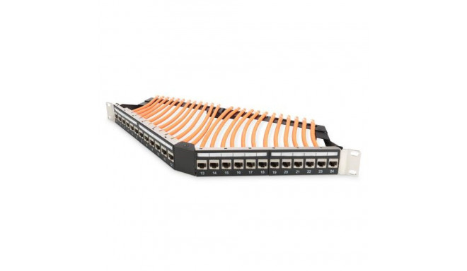 Digitus CAT 6A Keystone module, shielded with intelligent cable manager, set (24 pieces)