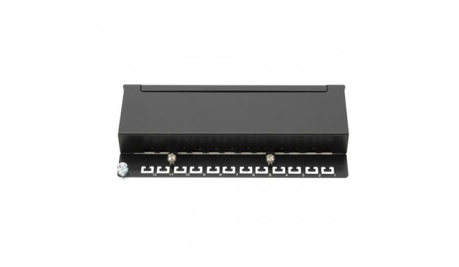 Digitus Desktop CAT 6A, class EA patch panel, shielded, black