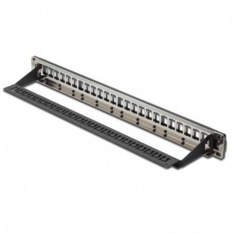 Digitus Modular Patch Panel for Keystone Jack 1U Rack Mount - Unloaded