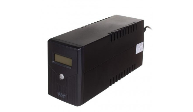 Digitus DN-170063-LCD uninterruptible power supply (UPS) Line-Interactive 0.6 kVA 360 W