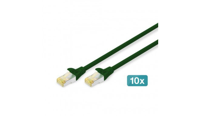 Digitus CAT 6A S/FTP patch cable, 10 pieces
