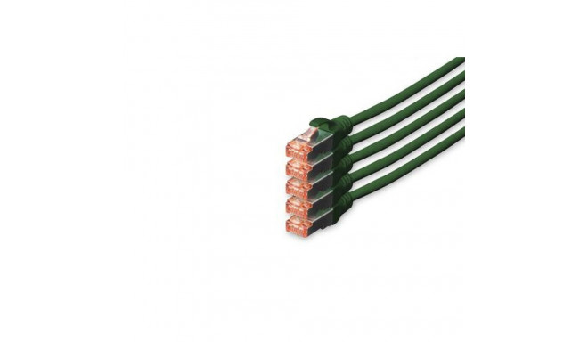 Digitus CAT 6 S/FTP patch cord, 5 units