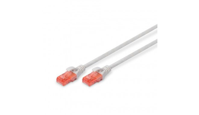 Digitus CAT 6 U/UTP Patch Cable, 5 m, Gray, LSZH