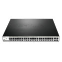 D-Link DGS-1210-52MP Managed L2 Gigabit Ethernet (10/100/1000) Power over Ethernet (PoE) Black, Grey
