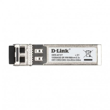 D-Link DEM-431XT network transceiver module Fiber optic 10000 Mbit/s SFP+ 850 nm