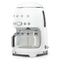 Smeg 50&#039;s Style Drip Filter Coffee Machine DCF02WHEU White