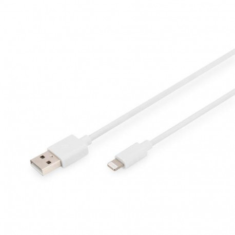 Digitus Lightning to USB A data/charging cable, MFI certified