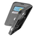 Cellularline Daily Mag - iPhone 16 Book cover with semi-transparent hard back compatible with Magsaf