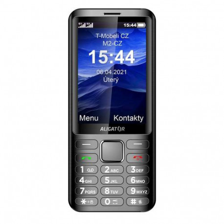 Aligator D950 8.89 cm (3.5") Black Senior phone
