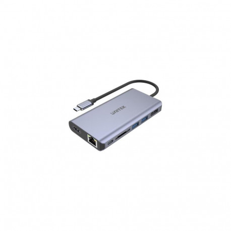 UNITEK uHUB S7 USB 3.2 Gen 1 (3.1 Gen 1) Type-C Grey
