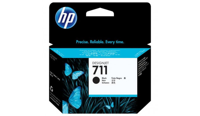 HP 711 80-ml Black DesignJet Ink Cartridge