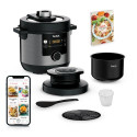 Tefal Turbo Cuisine &amp; Fry CY7788 7.6 L Black 1200 W