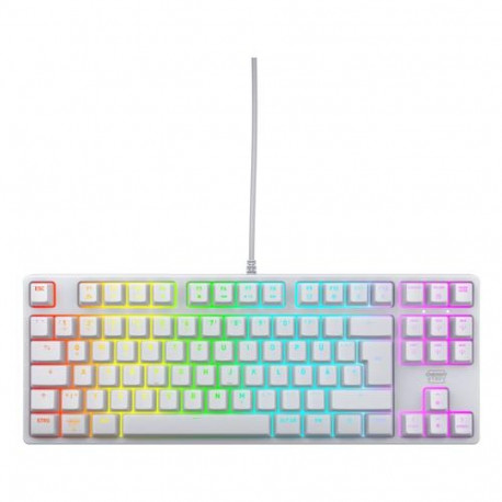 CHERRY K4V2 TKL keyboard Gaming USB QWERTZ German White
