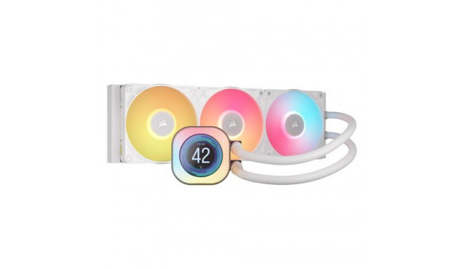 Corsair iCUE LINK TITAN 360 RX LCD Processor All-in-one liquid cooler 12 cm White 1 pc(s)