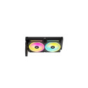 Corsair H100I Processor Liquid cooling kit 12 cm Black