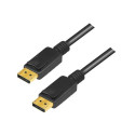 LogiLink CV0139 DisplayPort cable 5 m Black
