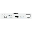 LogiLink CV0060 video cable adapter Black