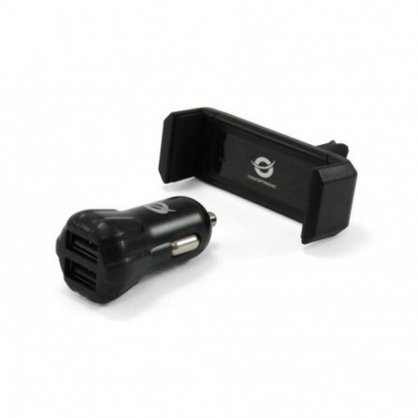 Conceptronic 2-Port USB Car Charger Kit