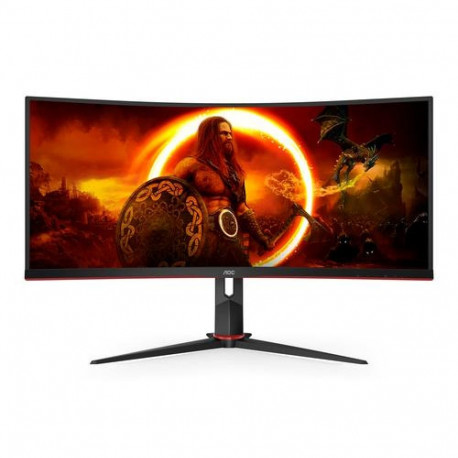 AOC G2 CU34G2XP computer monitor 86.4 cm (34") 3440 x 1440 pixels UltraWide Quad HD LED Black, 