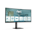AOC V5 CU34V5C/BK LED display 86.4 cm (34&quot;) 3440 x 1440 pixels Wide Quad HD Black