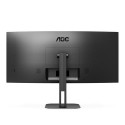 AOC V5 CU34V5C/BK/23 LED display 86.4 cm (34&quot;) 3440 x 1440 pixels Wide Quad HD Black