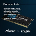 Crucial 8GB (1x8GB) DDR5-5600 CL 46 SO-DIMM RAM Notebook Speicher memory module 5600 MHz ECC