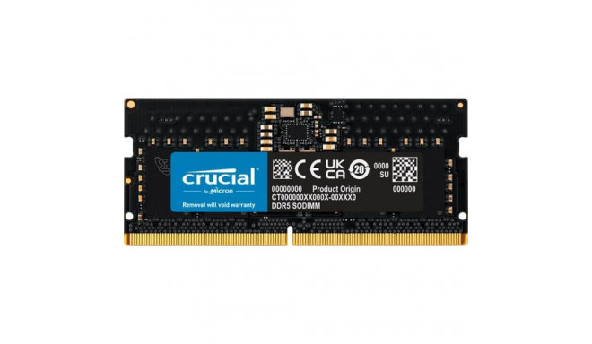 Crucial CT8G48C40S5 memory module 8 GB 1 x 8 GB DDR5 4800 MHz