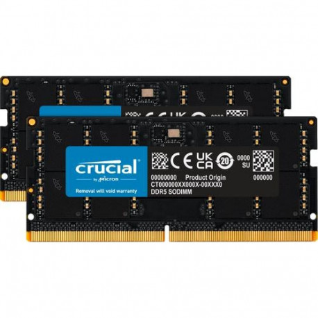 Crucial CT2K32G56C46S5 memory module 64 GB 2 x 32 GB DDR5 262-pin SO-DIMM