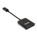 CLUB3D MST hub DisplayPort™ 1.4 to DisplayPort™ + HDMI™ 4K60Hz M/F
