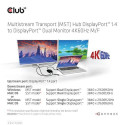 CLUB3D MST hub DisplayPort™ 1.4 to DisplayPort™ + HDMI™ 4K60Hz M/F