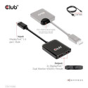 CLUB3D MST hub DisplayPort™ 1.4 to DisplayPort™ + HDMI™ 4K60Hz M/F