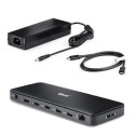 CLUB3D Thunderbolt 4 Certified 11-in-1 mobile device dock station Universal Black