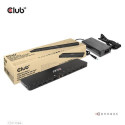CLUB3D USB Gen1 Type-C Triple Display DP Alt mode Displaylink Dynamic PD Charging Dock with 120 Watt