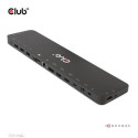CLUB3D USB Gen1 Type-C Triple Display DP Alt mode Displaylink Dynamic PD Charging Dock with 120 Watt