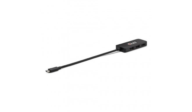 CLUB3D USB-C® to Triple DisplayPort™ 4K60Hz