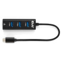 CLUB3D CSV-1549 interface hub USB Type-C 5000 Mbit/s Black