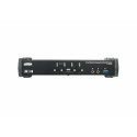 ATEN 4-Port USB 3.0 4K DisplayPort MST KVMP Switch