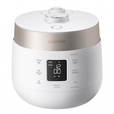 Cuckoo CRP-ST0609F rice cooker 1.08 L 880 W Champagne, White
